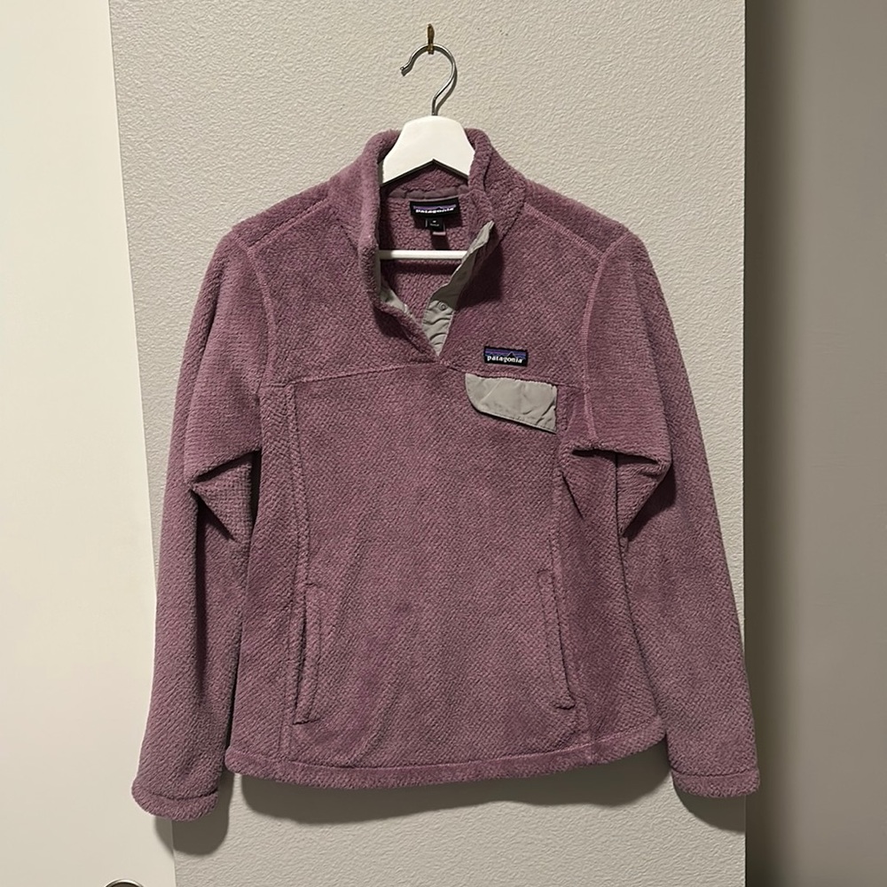 Patagonia Re-Tool Snap Pullover Fleece | Smoked Violet | Medium